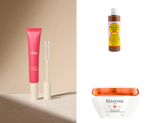 Beauty Items cover photo collage