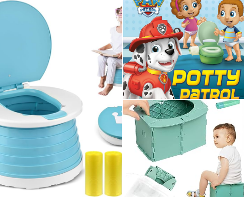 Potty Training Must-Haves cover photo collage