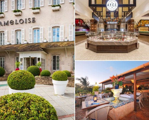 The best places for Dining, Travel & Food cover photo collage