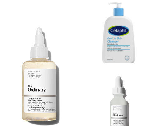 Every day no BS skincare cover photo collage