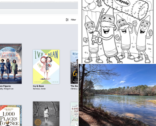 Calming Anxiety cover photo collage