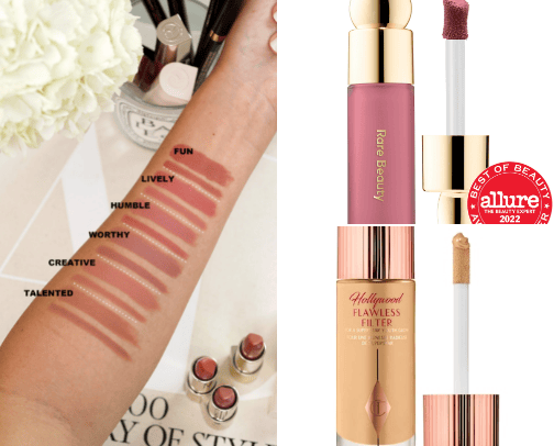 Makeup cover photo collage