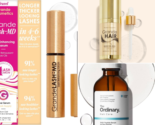 hair growth recs cover photo collage