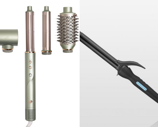 Curling Iron cover photo collage