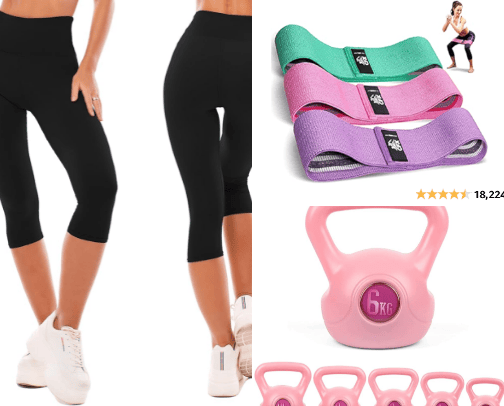 Workout essentials cover photo collage