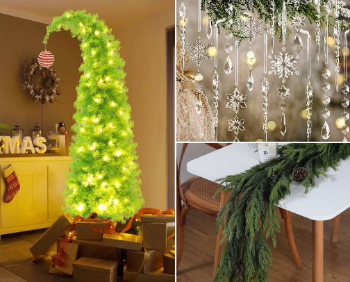 Holiday and Christmas decor! cover photo collage