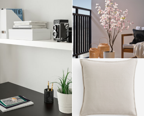Produk Dekorasi Rumah Minimalis Favoritku 🕯️ cover photo collage