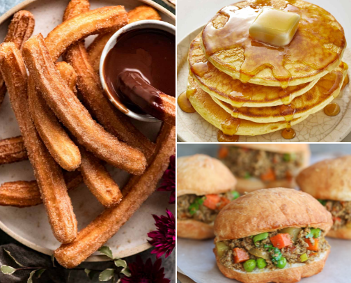 Favorite Recipes cover photo collage