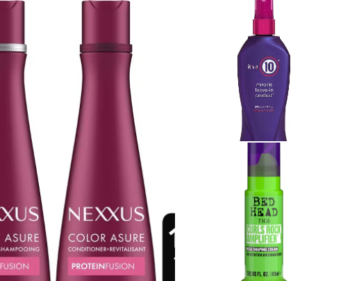 Hair products I couldn't live without! cover photo collage