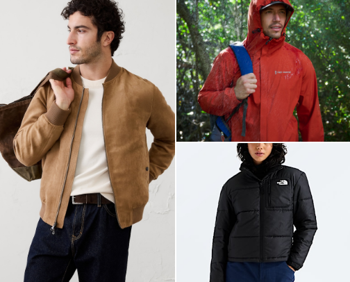 Best Jackets for Every Season ⭐ cover photo collage