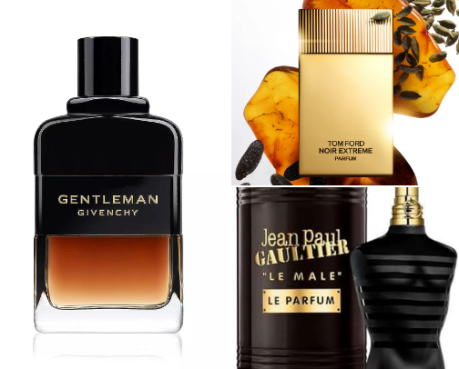fragrance for men cover photo collage