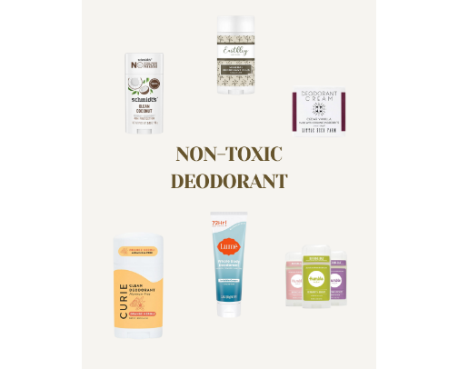 Non-Toxic Deodorants I Actually Love cover photo collage