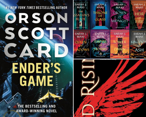 My favorite book recs cover photo collage
