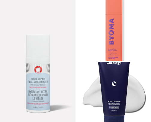 Acne Prone Skincare Routine and Tips cover photo collage