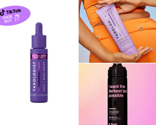 The Only Thing I Fake… is my Tan cover photo collage