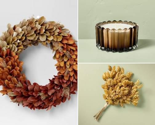 TARGET FALL HOME DECOR FAVORITES cover photo collage
