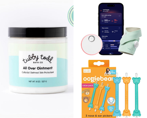 Baby Bed&Bath Time Essentials+ cover photo collage