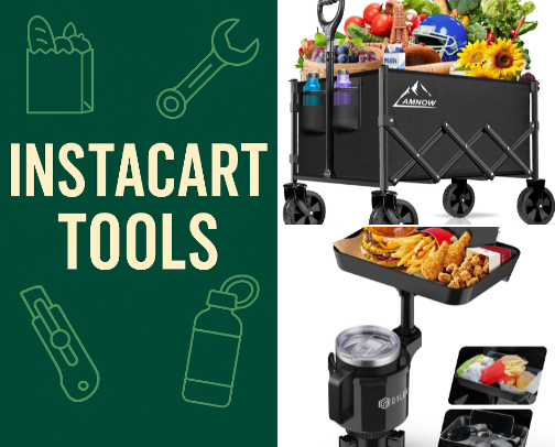 Instacart Insider Tools cover photo collage