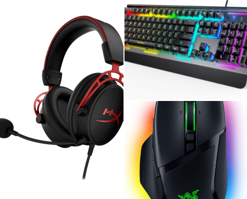 Techh products you must have😎🎮🖥️ cover photo collage