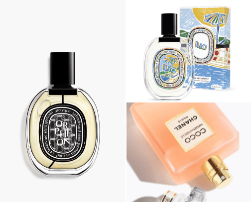 Fragrances Unisex cover photo collage