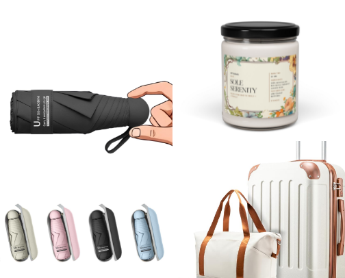 Solo Travel Essentials cover photo collage