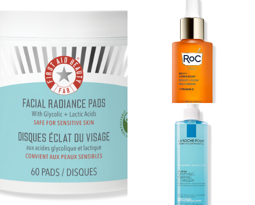 Skincare staples( I swear by) cover photo collage