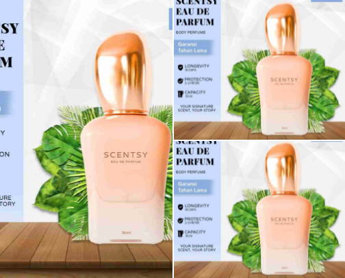 Parfum Scentsy - Parfum Wanita dan Pria Elegan Tahan Lama cover photo collage