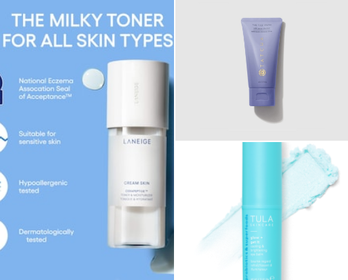 Make-up and Skin Care for Overwhelmed Moms. cover photo collage