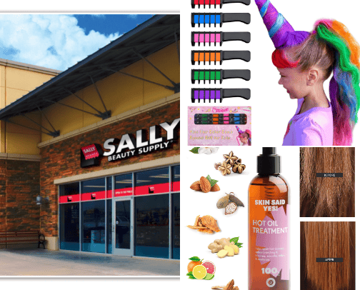 Hair essentials cover photo collage
