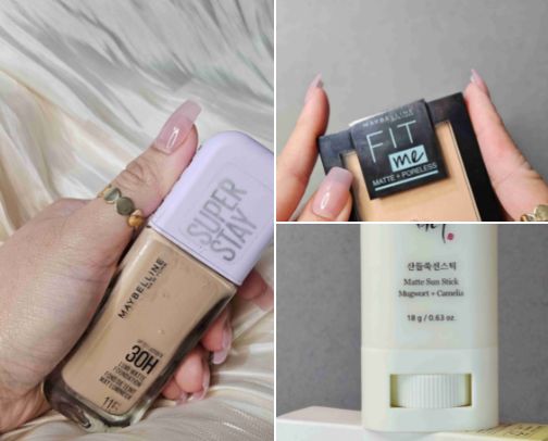 Daily makeup cover photo collage