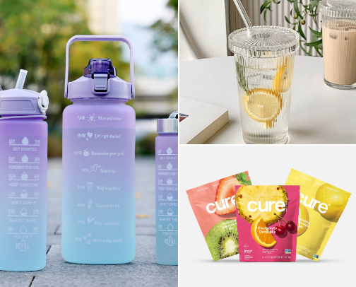 Everyday Hydration Boosters cover photo collage
