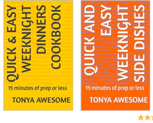 Cookbooks cover photo collage