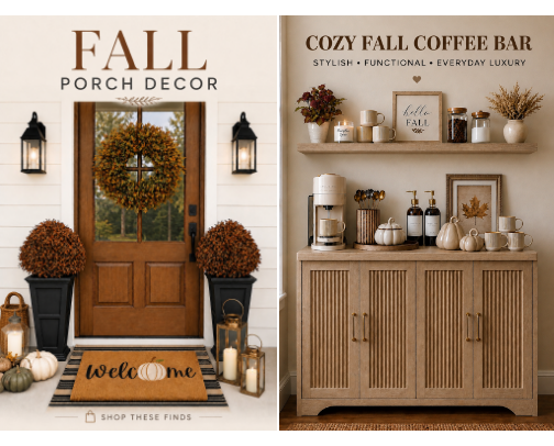 🍂Fall Decor, But Make It Neutral🍂 cover photo collage