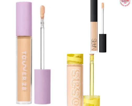 Concealers (Medium w/ Golden/Warm S.T.) for Dry Skin cover photo collage