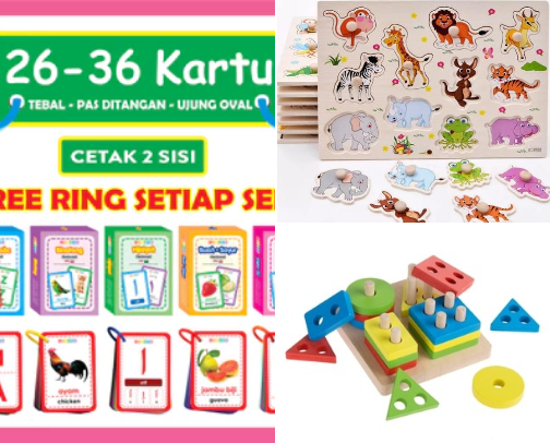 ⭐Fun & Educational Toys Starting Under 50K cover photo collage