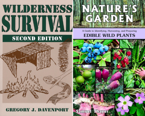 Survival Books cover photo collage