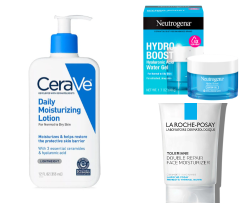 Moisturizer cover photo collage