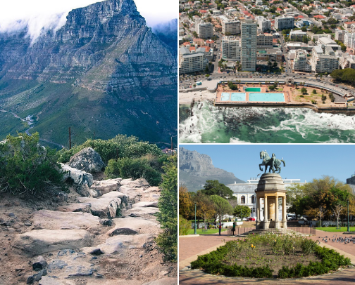 “Free South Africa Bucket List cover photo collage