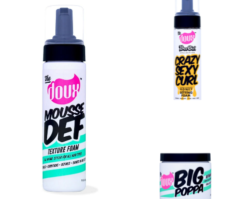 Frizz Free Hydrated and Defined Curls cover photo collage