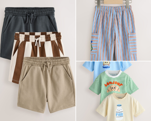 Stylish and Comfortable Boy Clothes cover photo collage