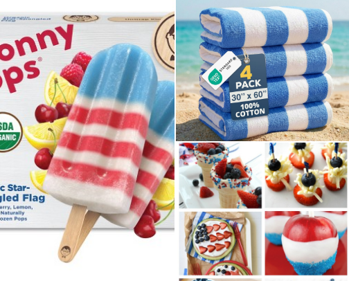 Non Toxic Family Faves 4 the Fourth of July! cover photo collage
