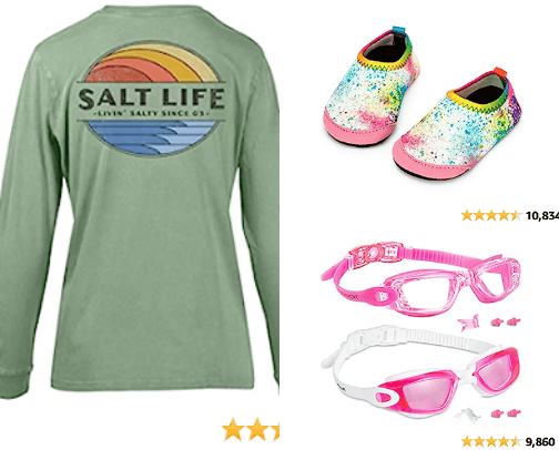 Beach and Travel Must Haves cover photo collage