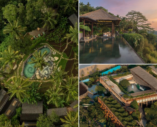 Bali Unveiled: Tropical Sanctuaries, Sacred Landmarks & Artisanal Treasures cover photo collage