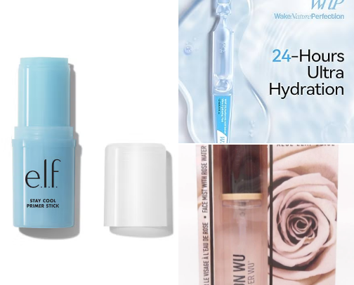 Skincare cover photo collage
