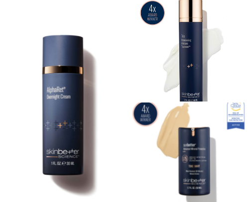 Medical grade skincare favorites cover photo collage