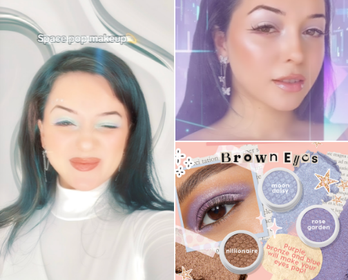 Makeup Products For The Futuristic Aesthetic cover photo collage