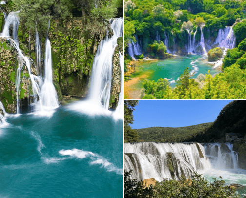 Waterfalls in Bosnia and Herzegovina that you must see cover photo collage