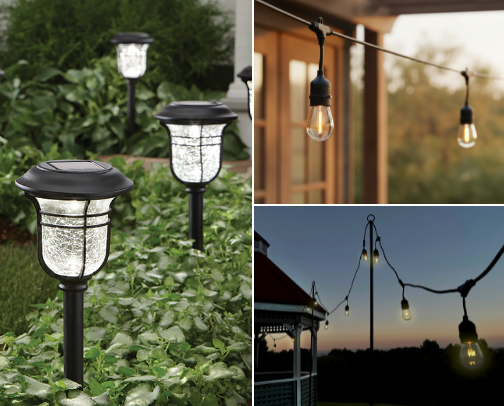 Fall patio decor cover photo collage