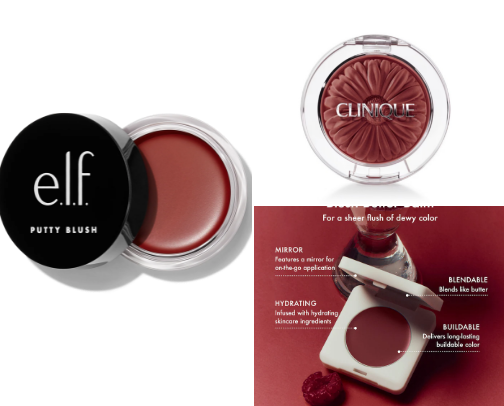Burgundy Blushes cover photo collage