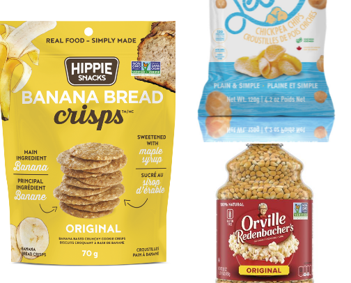 healthy snacks cover photo collage